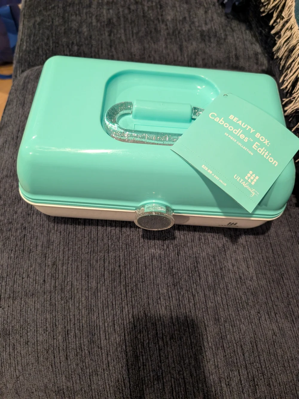 Caboodle Makeup Organizer Travel Case Brand New Teal Ulta